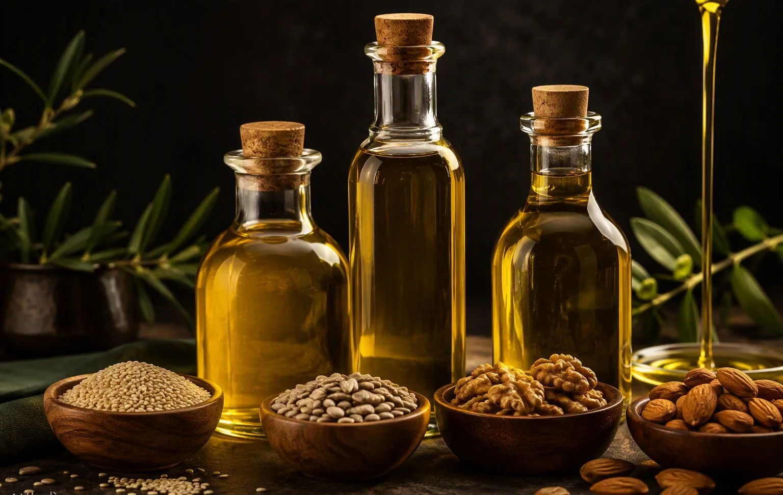 زەیتە سروشتییە تازەکان